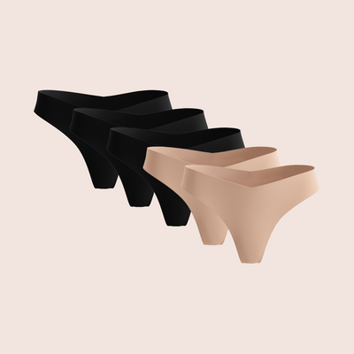 Pack 3 Noirs + 2 Nudes